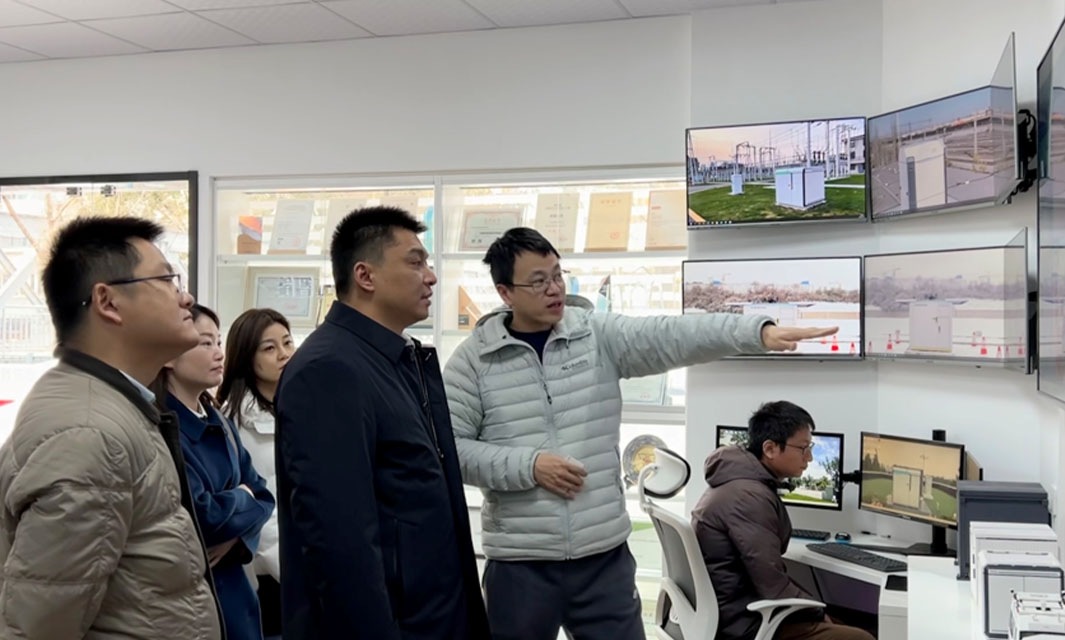 常州市鐘樓區(qū)一行領導蒞臨復亞智能